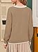 DOKOTOO KIDS Girls Sweaters Knit Crewneck Christmas Pullover Sweater for Girl Fashion Kid Fall Winter Casual Cute Long Sleeve Jumper Trendy 2025 Preppy Tops Khaki 6-7 Years