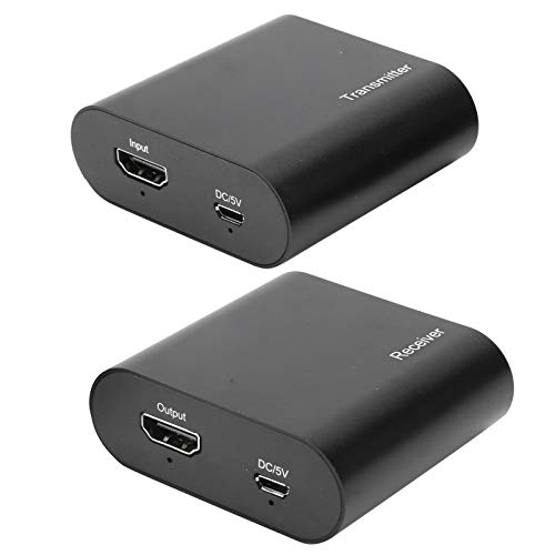 Juicemoo Extensor HDMI de plástico, conector de extensão preto, plataformas de icketing para home th