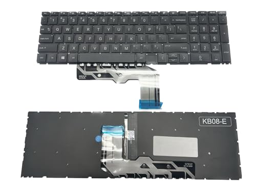 LIXSUNTEK Replacement Keyboard for HP Envy X360 15-EE 15M-EE 15-ED 15M-ED 17-CG Series, HP Envy 15M-EE0013DX 15M-EE0023DX 15M-ED0023DX Laptop Keyboard with Backlit US Layout TPN-C149 TPN-W140, Black by LIXSUNTEK - Image 5