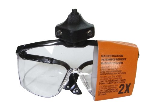 Mayhew Select 45050 Cats Paw Lighted Magnifying Safety Glasses