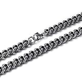 ❤️ Acier Inoxydable de Haute Qualité - L'acier inoxydable est parfait pour les bijoux de mode. Il présente des caractéristiques telles que : surface hautement polie et bords bombés, très résistant à la rouille, sans décoloration, hypoallergénique et sans nickel. Un bon savoir-faire fait durer son lustre plus longtemps.