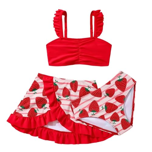 Maillot enfant fille 8 ans rose 3 pièces évite les irritations du sable