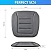 KAYI Car Seat Cushion, Memory Foam Car Seat Cushion, Anti Slip Rubber Bottom Car Seat Cushions for Driving, Suitable for Car and Office Chairs (Grey)