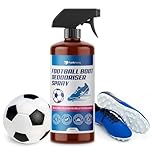 Football Boot Deodoriser Spray - Odour Eliminator, Moisture Absorber for Smelly Football Boots & Sports Gear - Shoe Freshener Spray for Long-Lasting Freshness, Bacteria Prevention (200 ml (Pack of 1))