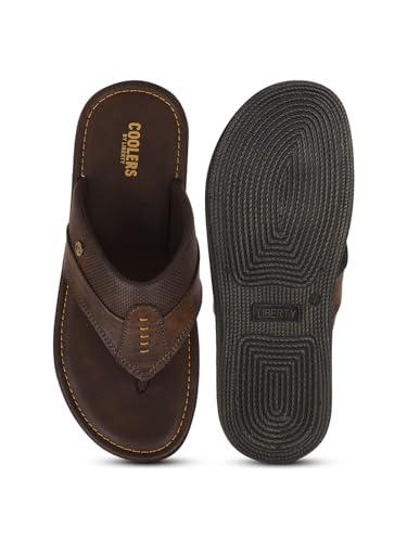 Image of Liberty Coolers AOL-13 Casual Slipper For Men With PVC Sole | Comfortable and Lightweight | Trendy and Durable Design | Soft Insole | Stylish Footwear and Cushioned Footbed