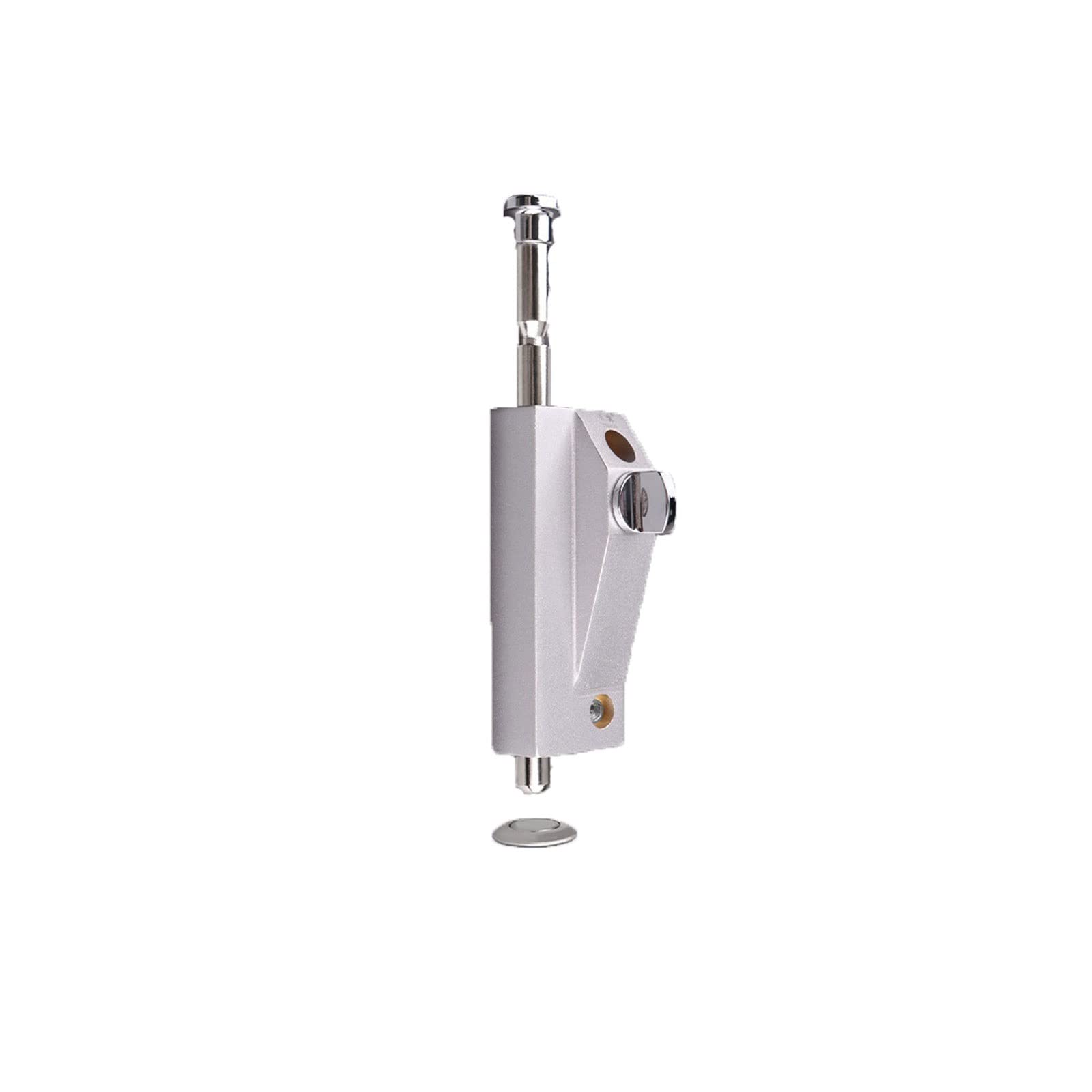 Door Locks and Latches Wooden Door Floor Lock Spring Bolt Lock Door Bolt Lock Floor Bolt Lock for Framed Door Automatic Revolving Door Lock Latch