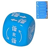 Wichtel Würfel extra groß – Lustiges Geschenkspiel & Trinkspiel für Wichteln, Schrottwichteln & Weihnachts Partys