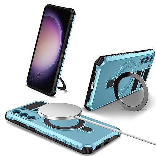 Coque Samsung S23 Plus antichoc à anneau de support robuste intégré