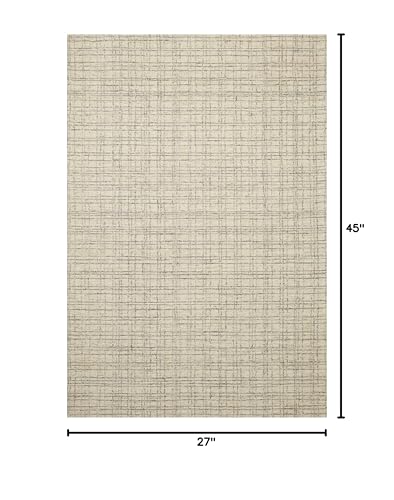 Loloi Chris Loves Julia Polly Collection POL-03 Accent Rug 2'-3" x 3'-9" Antique/Mist Rectangular 0.38" Thick