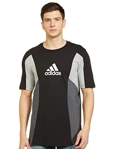 Image of adidas Men's Solid Fitted T-Shirt