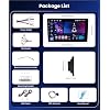 Podofo 4G 64G Android Car Stereo with 9inch 1280x720P HD IPS Touch Screen Wireless Carplay Android Auto MirrorLink,5.0 Bluetooth Radio with DSP Audio 32 EQ GPS WiFi FM/RDS AHD Backup Camera