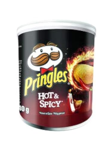 Pringles hot & spicy 40 gr | 12x | Gesamtgewicht 480 gr