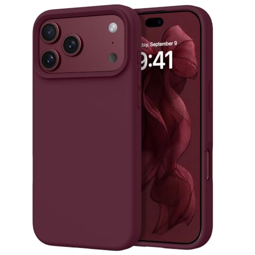 DOMAVER Case for iPhone 18 Pro Max 6.9'' Smooth Liquid Silicone -Burgundy‌ by DOMAVER - Used condition - US$9.74