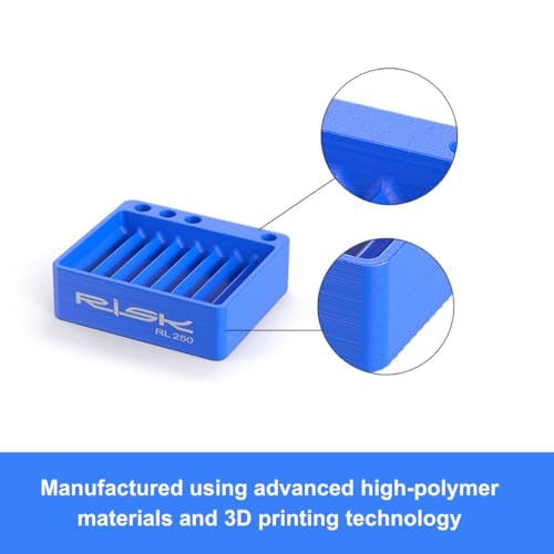 Juscycling Spoke Nipple Storage Box - Professional Bicycle Wheel Building Organizer (13G/14G/15G Compatible) | 48-Piece Capacity
