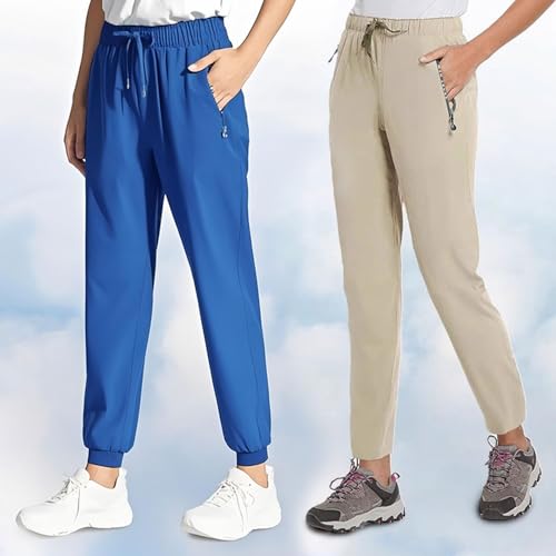 Pants for Women Over 50, 2025 New StretchActive - Plus Size Women's Ultra Stretch Breathable Casual Pants2