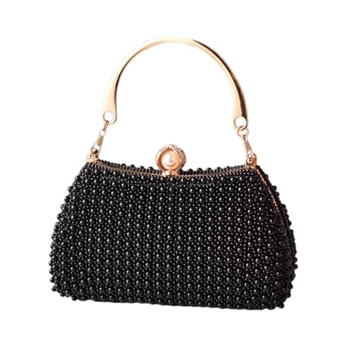 Organiseur de sac et pochette de soirée noire pour banquet sans stress