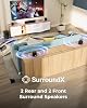 Barra de sonido ULTIMEA 7.1ch con subwoofer, soundbar envolvente para Smart TV | con 4 altavoces envolventes, potencia pico 330W, sistema de sonido envolvente para TV, HDMI ARC, Bluetooth 6.0, óptico, aux, Aura A40 Pro 6