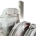 WUXIANCILANG Stainless Steel Flange Wedge. Pipe Accessories, Pipe Flanges, Mechanical Equipment Installation Leveling Tools(2 Pack), Large, Silver