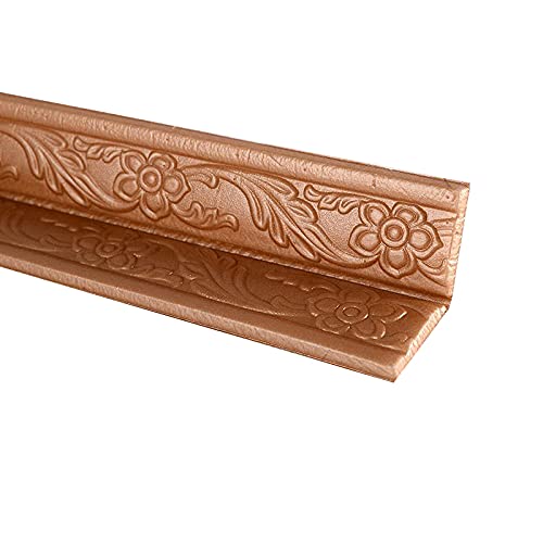 Adesivos de linha de acabamento de parede 3D autoadesivos para moldura de porta de parede