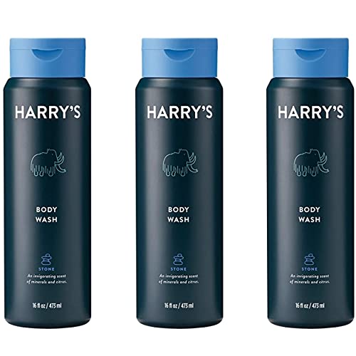 Harry’s Men’s Body Wash, Stone Scent, 16 Fluid Ounce (Pack Of 3) #TOP2