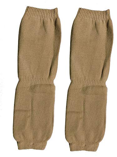 Unisex Elastic Knee Leg Support Warm and Winter Protector Cap/Jacket (Beige, Free Size)