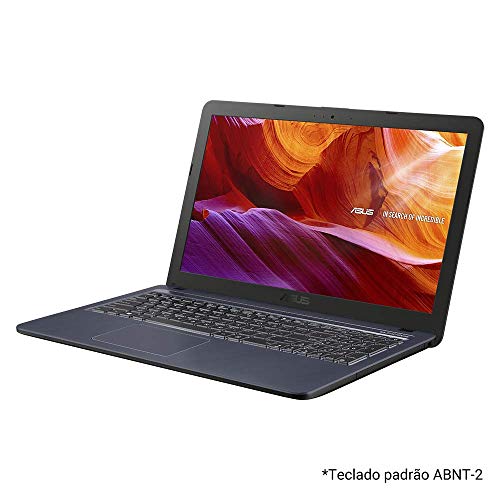 Notebook Asus X543NA-GQ342T - CELERON DUAL CORE / 4 GB / 500 GB / Windows 10 Home / Cinza Escuro