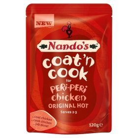 Nando's Peri Peri Chicken Original Hot Coat N Cook 120G (2 Packs) by Nando's