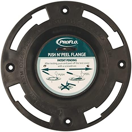 PROFLO PF4034A 4" x 3" ABS Standard P-N-P Closet Flange - N/A
