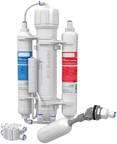 RO Buddie 75 GPD 3-Stage Hydroponic Reverse Osmosis Water Filter System, RO Filtration Unit