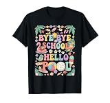 Bye Bye School Hello Pool Summer Vacation Funny Teachers T-Shirt