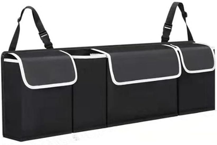 Car Trunk Organizer Backseat Storage Bag High Capacity Multi-use Oxford Cloth Seat Back Organizers Interior Accessories