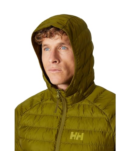 Image of Helly Hansen Men's Banff Hooded Insulator, 452 Bright Moss - L