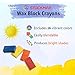 STOCKMAR Wax Block Crayons, 16 Assorted Colors in Tin Case – Beeswax-Based Art Crayons with Lightfast Pigments, Durable Blocks for Artistic Techniques, Drawing, Coloring, Layering - Artist Supplies