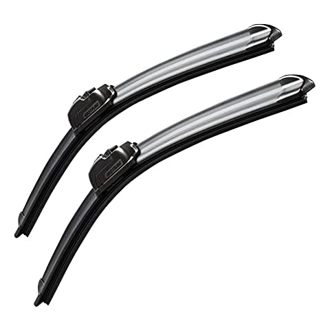 MOTIUM OEM QUALITY Premium All-Season Windshield Wiper Blades (22"+22" pair for front windshield)… Cover