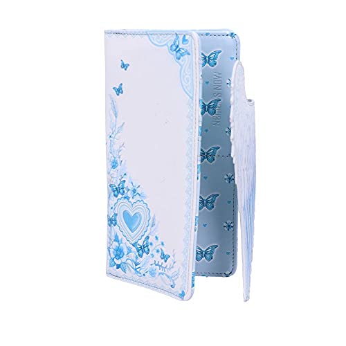 Nemesis Now White Angel Wings Embossed Purse 18.5cm2