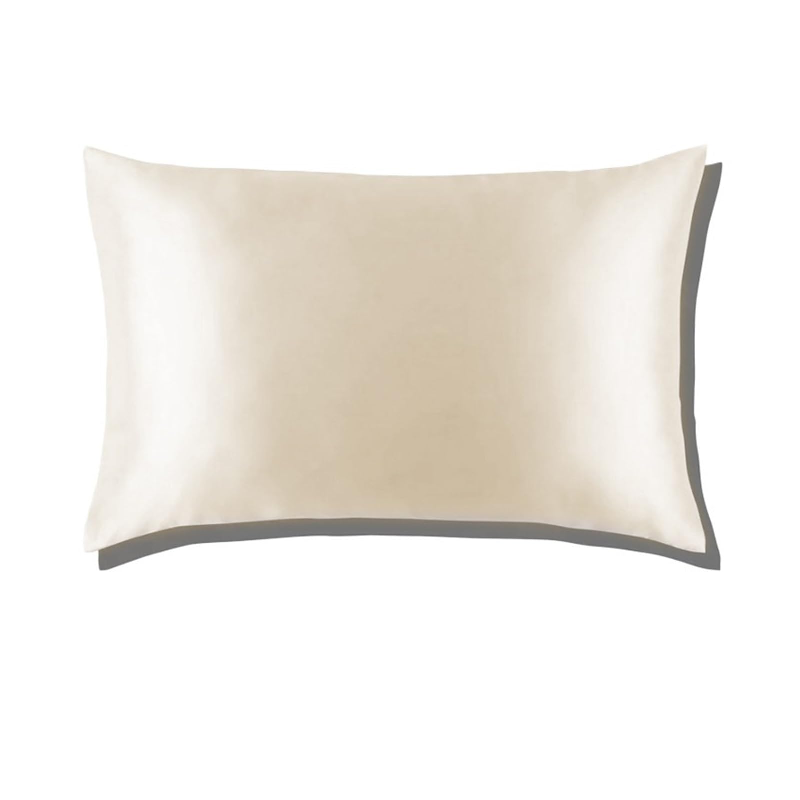 Silky Pillow Covers, Silk Pillowcase Multicolor Multiple Sizes(Color 01,50x75cm)