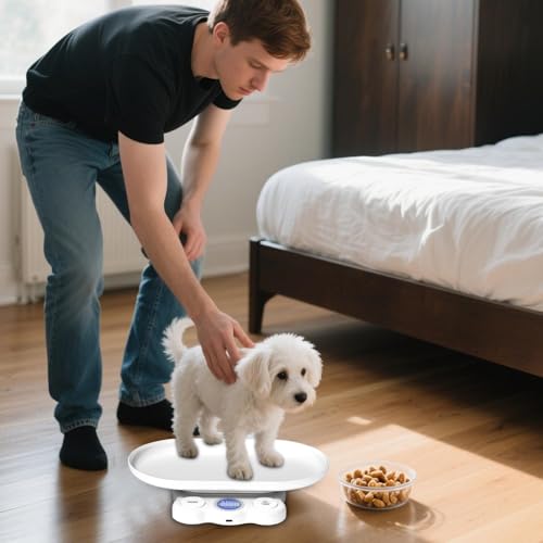 Báscula digital para perros y mascotas con medición de precisión 3