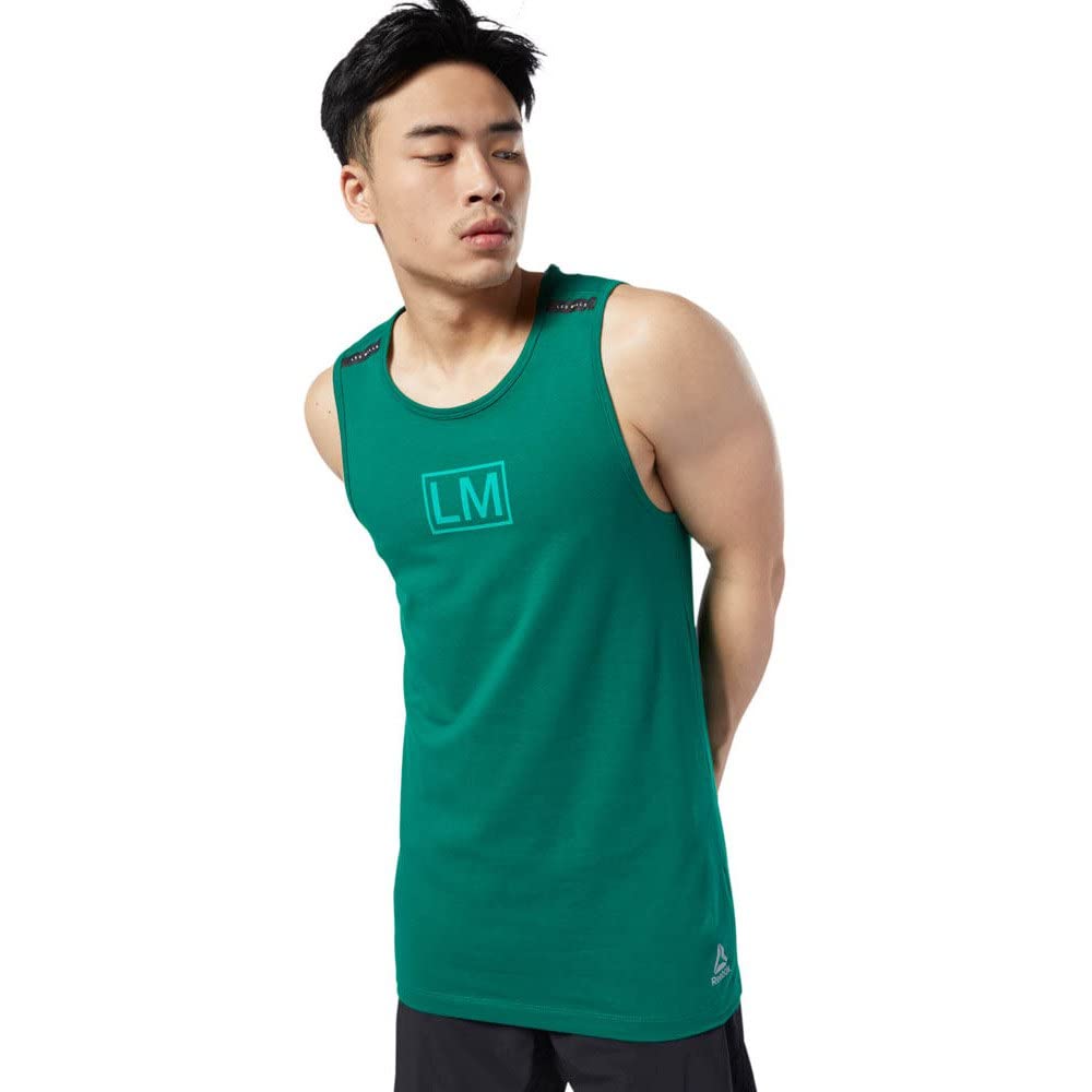 Reebok LM Perf Cotton Tank Top Hombre