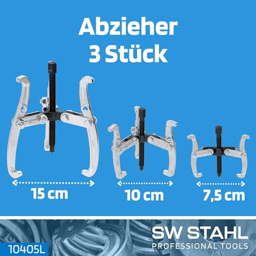 Abzieher SW-Stahl 10405L KFZ-Werkzeug, 3-teiliges Lager-Set