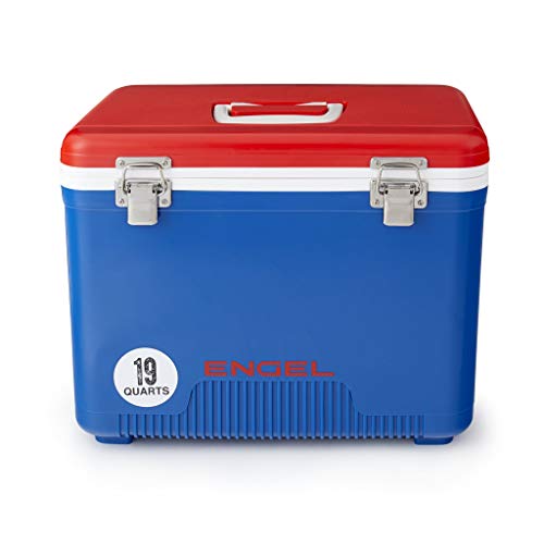 Image of Engel 19qt Leak-Proof, Air Tight, Drybox Cooler and Small Hard Shell Lunchbox for Men and Women