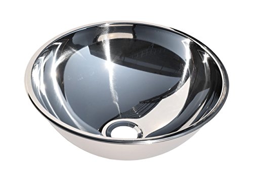 Preisvergleich Produktbild Osculati Edelstahl Rundspüle Ø 385mm