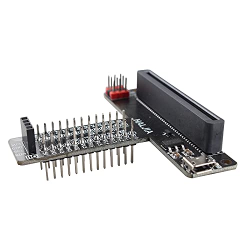 HALJIA GPIO Expansion Board T-type for BBC Microbit T Adapter Breakout Board Microcontroller DIY Coding kit Compatible with BBC Micro:bit V2 - Image 4