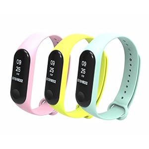 T-BLUER Voor Xiaomi Mi Band 3 Bands, Kleurrijke Vervanging Strap Wirstband voor Xiaomi Mi Band 3/Mi Band 4 Band Smart…