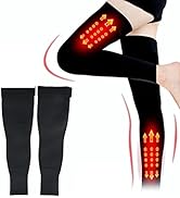 Chaussettes haute compression pour cuisse sans pied pour femme et homme, 1 paire, opaque, varices, ...