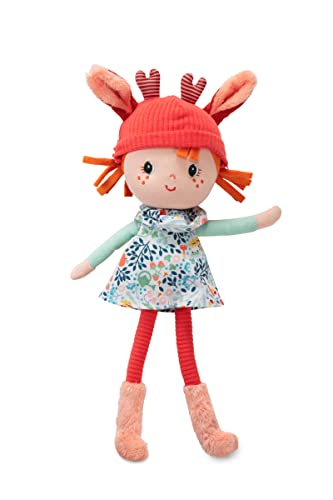 LILLIPUTIENS - Stella poupée câline en Tissu Doux avec Bonnet