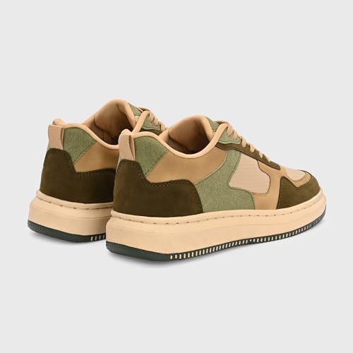 Image of Centrino Durable Sneakers for Men | Shoes for Man Stylish | Casual Lightweight Lace-Up Canvas Walking Shoes | Cushioned Insole | Breathable Anti-Skid Comfortable Sole | Mens Shoes for Long-Lasting Use (9587)