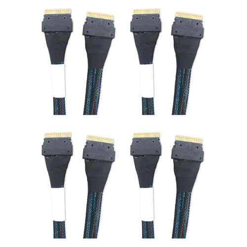 Câble PCIe 4.0 SlimSAS SFF8654 8i vers 8i NVMe Série 9500