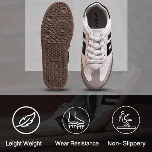 Image of TRASE Casual Sneaker Shoes for Women | Soft Cushioned Insole | Sneakers for Woman | Lightweight | Comfortable | Stylish, Trendy Girls and Women Sneakers with Laces