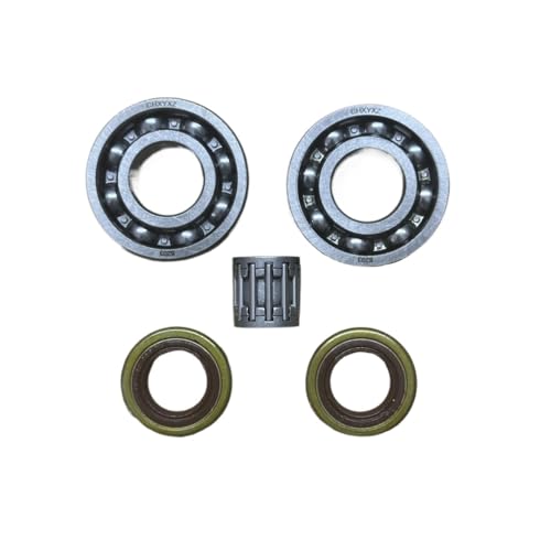 Motosierra 395xp piezas de repuesto de rodamiento de bolas y retenes de cigüeñal 2 sets 3