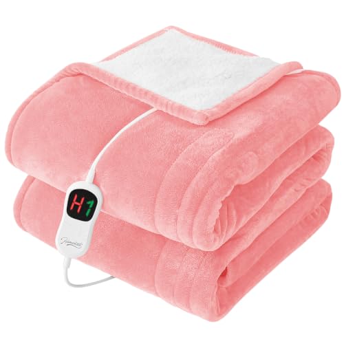 Image of Homemate Heated Electric Blanket Full Size 72 inchx84 inch Heating Blanket